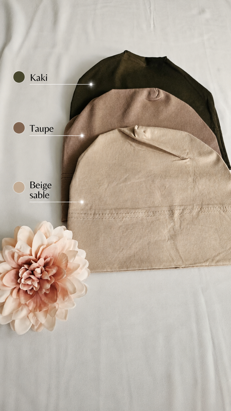 Bonnet sous hijab